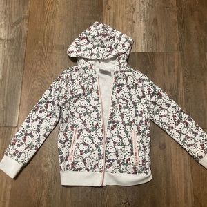 Hello Kitty Zip Up 🤍🖤
